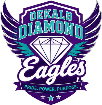DeKalb Diamond Eagles logo